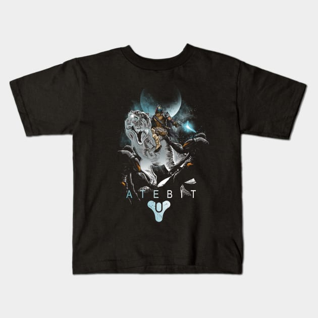 DINOSTINY Kids T-Shirt by ATEBIT